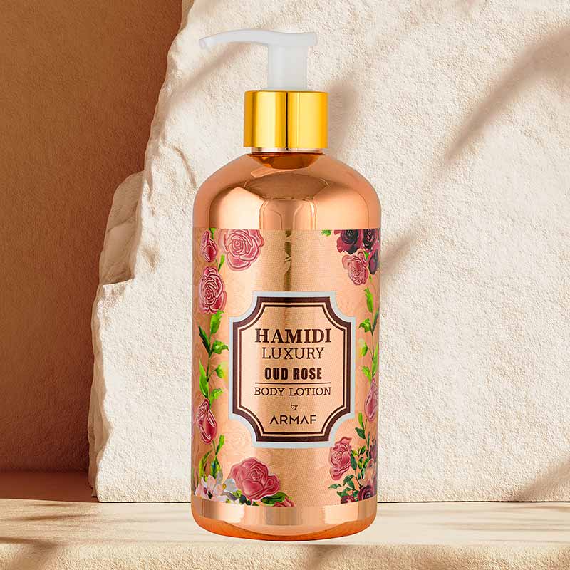 HAMIDI SERIES LUXURY OUD ROSE BODY LOTION 500 ML