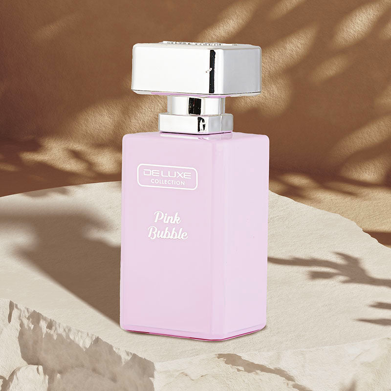 DELUXE COLLECTION PINK BUBBLE WATER PERFUME 50ML