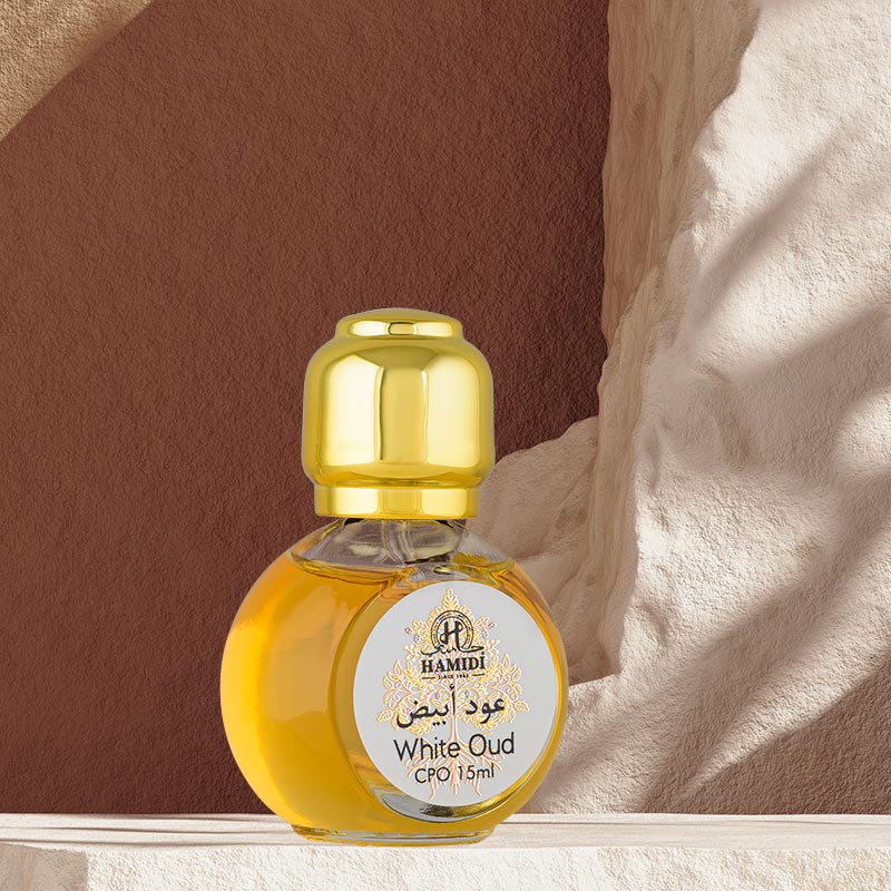 WHITE OUD  15 ML CPO  (ROUND BTL) HAMIDI SERIES SERIES